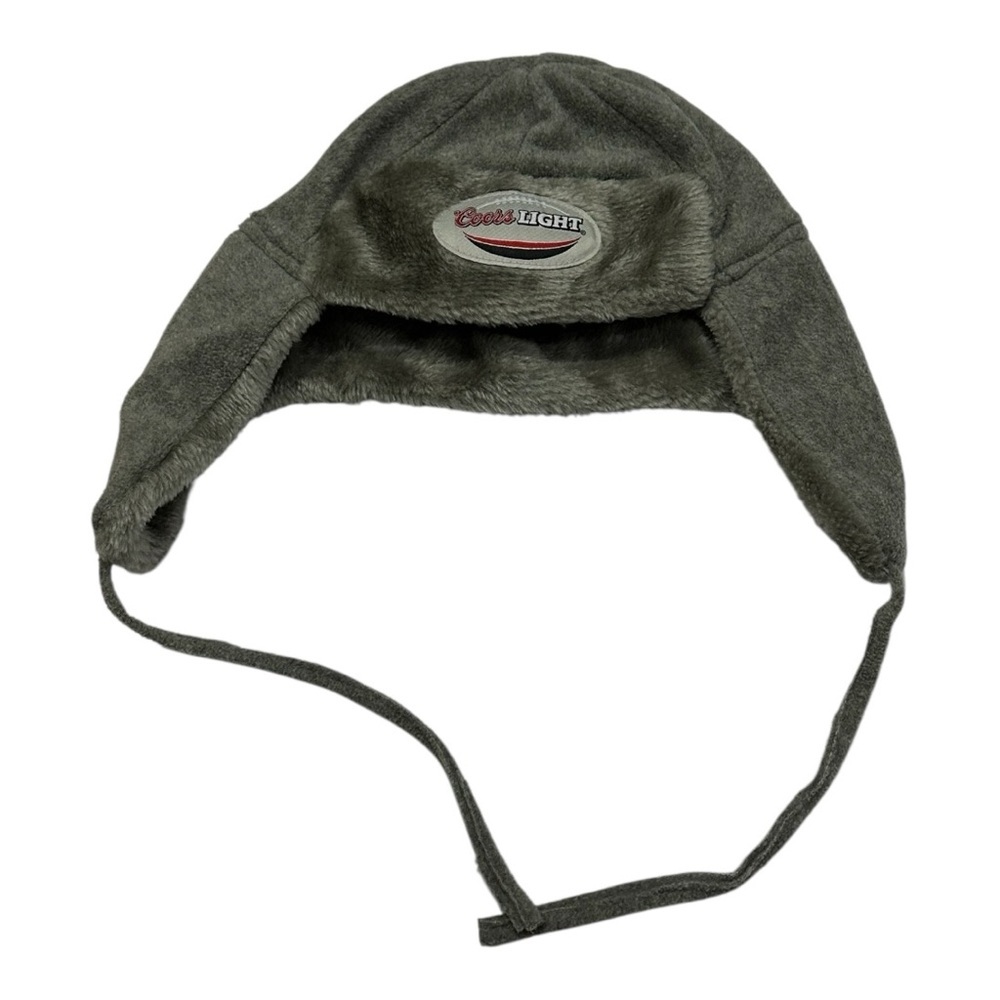 Coors Light Gray Winter Hat Size OS